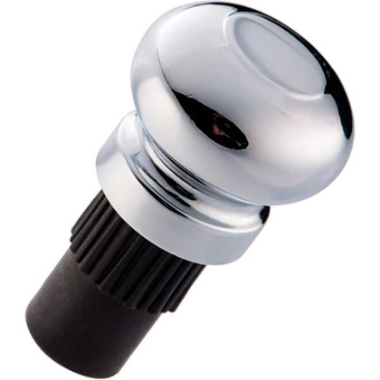 Заглушка рейлинга традиция, хром