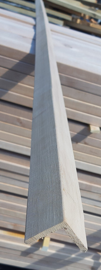 Уголок наружный 37х37х2200 мм, сорт А, ольха