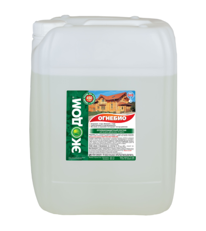 Состав огнебиозащитный ЭКОДОМ, 20 кг Рогнеда