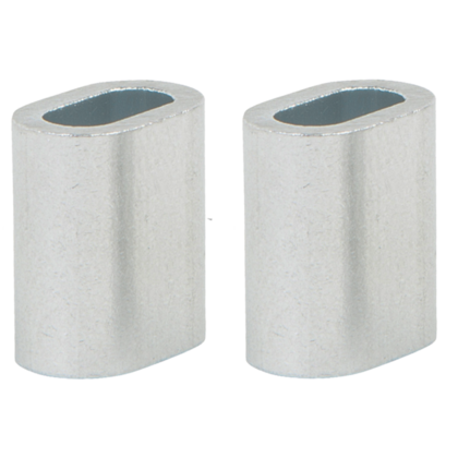 Наконечник троса алюм.DIN 3093 2мм 2 шт