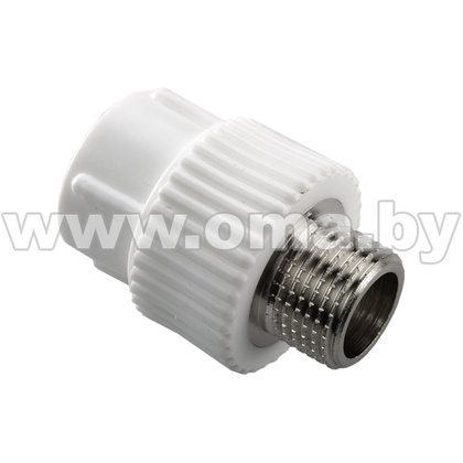 PPR-3 Муфта комбинированная ПП D25-1/2НР