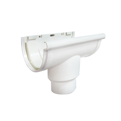 Воронка желоба Murol 12461 80х100 мм белая