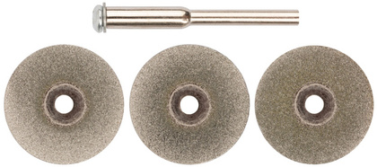 Круг с алмазным нап.22мм (3шт+штифт-3мм) FIT