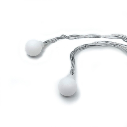 Гирлянда нить Калядны час Лампочки 2м 10LED, теплый белый, арт. MUJ23040334