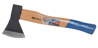 Топор 0.6 кг. дерев. рук-ка, кованая сталь СОЮЗ 1015-06-600С