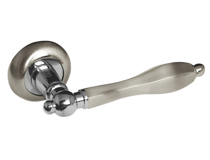 Ручки раздельные PALIDORE A-61HH/PC белый никель/хром