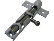 Задвижка ЗТ-12 накладная (малая) белая