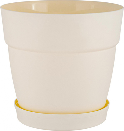 Горшок цветоч., Villa de Fiori, 1,1л, D130мм, белоснежный жасмин