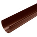 Желоб водосточный Murol артикул 10166 130 мм коричневый 3 м