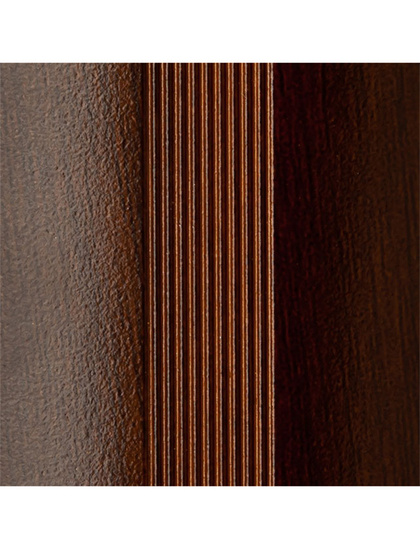 Порог алюм. п/кругл 38мм/0,9м венге, DOMOLETTI