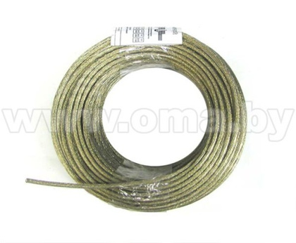 Трос пломб. металлополимерный d3 мм-30м/п  (ЧУП Джордана г.Минск)