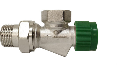 Термостатический радиаторный клапан Arrowhead , осевой, Ду15 212222