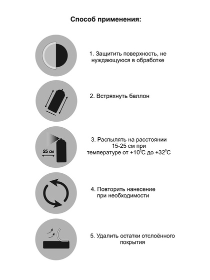 Смывка краски аэрозольная Monarca 520мл