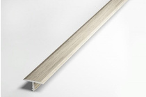 Порог алюм Т-обр 20мм/0,9м дуб аляска, DOMOLETTI