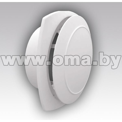 Анемостат вытяжной регулируемый с фланцем D125 (арт. 12,5АВП)