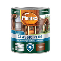 Пропитка-антисептик Pinotex Classic Plus 3 в 1 Красное дерево 2,5л (новый)