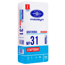 Шпатлевка цементная стартовая Тайфун Мастер №31 25 кг