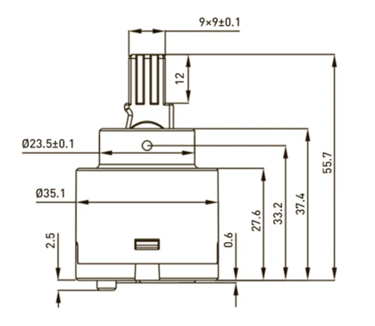 Картридж GROSS AQUA 35мм F0217