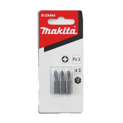 Бита PZ2х 25 мм (к-т 3шт) MAKITA B-23494