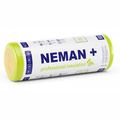 Мат теплоизоляционный НЕМАН+ М-11 лайт 6250х1200х50 мм