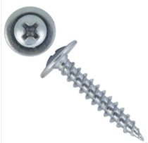 Шуруп по мет. усиленный 4,2х32 п/шайба острый 50шт оцинк. PROFFIX