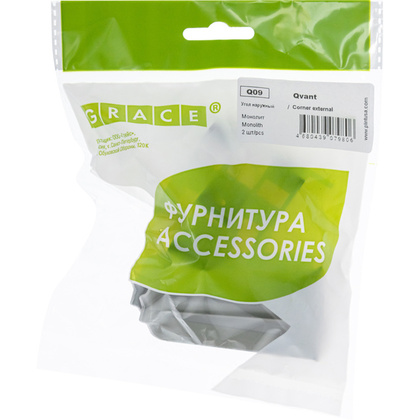 Угол наружн. Qvant Q09 Монолит (2шт)