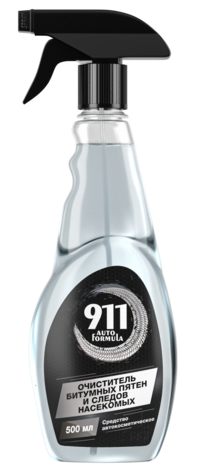 Очиститель битумных пятен и следов насекомых 911 auto 500 мл