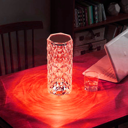 Ночник Crystal F88002 3Вт 16 цветов USB-кабель OMRA