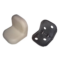 Уголок меб. 28х28*28 с декор. накладкой (4шт) белый