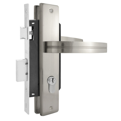 Замок врезной 106-70 мат.хром/хром NORA-M