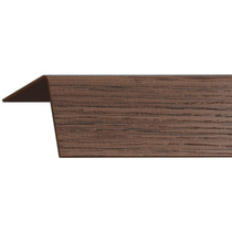 Угол с тиснением двухсторонний 30х30х2700 Венге