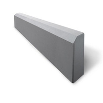 Камень бортовой (бордюр) БР 1000х200х80 цвет серый