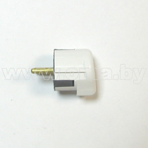 Вилка штепсельная 220В с/заз бок.подв. В 16-003 (ЧУПЭлКис, г. Пинск)