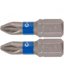 Бита PH2х 25 мм (к-т 2шт) магнитная Cutop