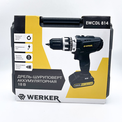 Дрель-шуруповерт Werker EWCDL 814