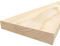 Рейка прямоугольная 10х60х1000 мм, Экстра, хвоя
