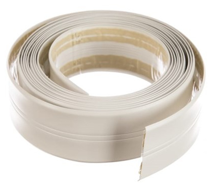 Лента бордюрная герметик 40 мм уп. 3,35 м белая (блистер)