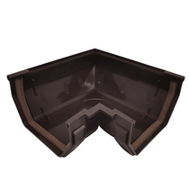 Угол желоба универсальный 90 градусов MUROL U110, UAB коричневый