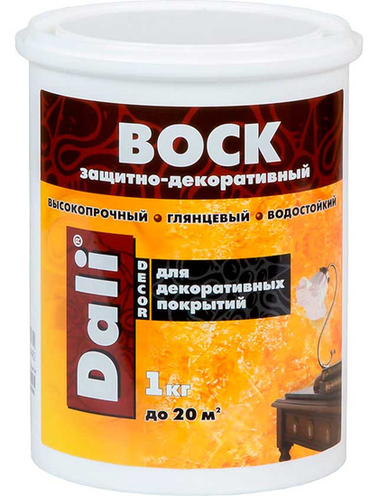 Защитно-декоративный состав DALI Decor Воск (1кг)