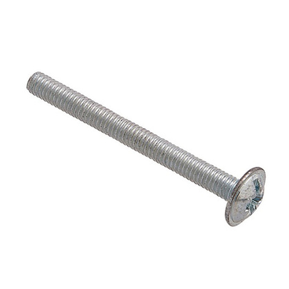 Винт М4x30мм белый цинк 8 шт