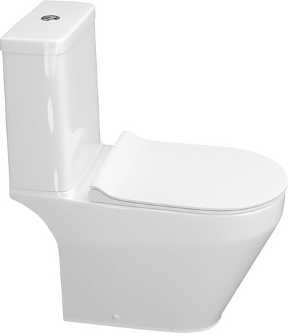 Унитаз-компакт Бари R Slim МЛ Инкоэр белый с1 , ОАО Керамин