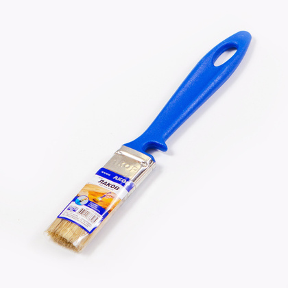 Кисть плоская КФ 25х10 для лаков Эксперт АКОР