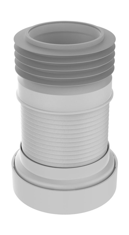 Удлинитель гибкий для унитаза армир. 220-360 мм арт.T918-24-MR