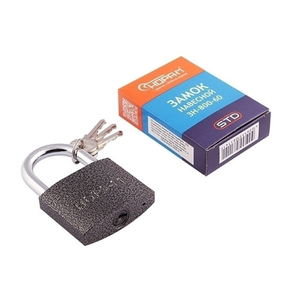 Замок навесной ЗН-800-60 мм 3кл. НОРА-М