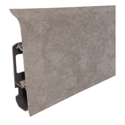 Плинтус напольный ПВХ Qvant Q10 Дуб Бастион 76мм 2,2м