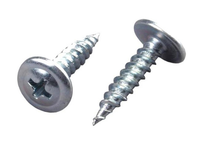 Шуруп-саморез 4,2х25 по металлу пресс-шайба острый оцинкованный, 500 шт