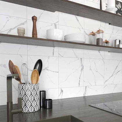 Плитка Diva пол керамогранит белый 420х420 (15890/15863), ОООФКЗ