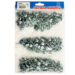 Набор саморезов для тонких пластин 13-19мм белый цинк 450 шт