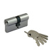 Механизм цилиндровый (30/30, ключ/ключ, хром, английск.ключ) Л-60 NORA-M