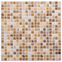 Панель ПВХ самоклеящаяся Grace мозаика Сахара 482х482 мм